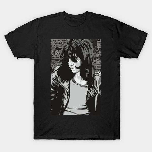 Hey Ho Let's Joey T-Shirt by DirtyWolf